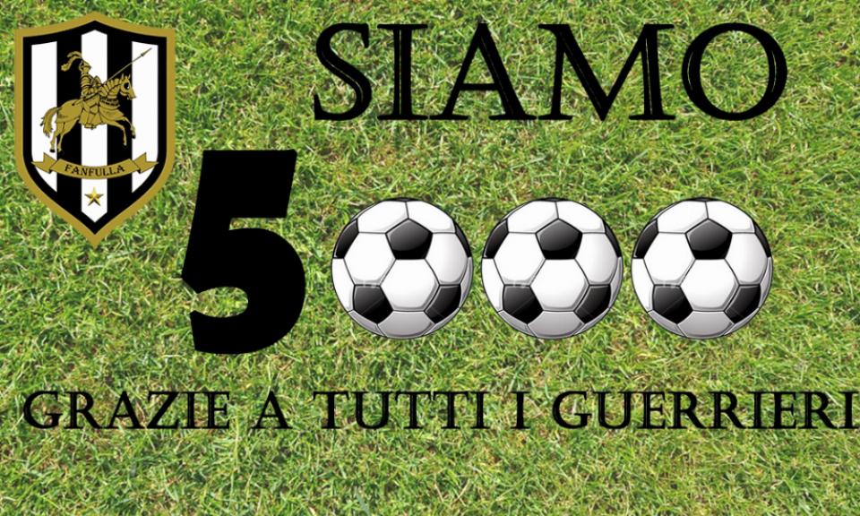 GRAZIE AI 5000 GUERRIERI